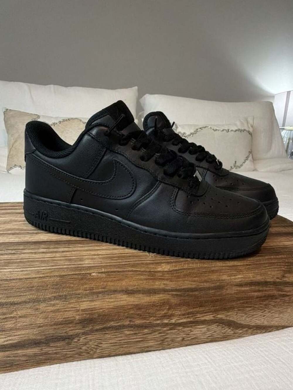 Nike Air Force 1 '07 Triple Black Size 8